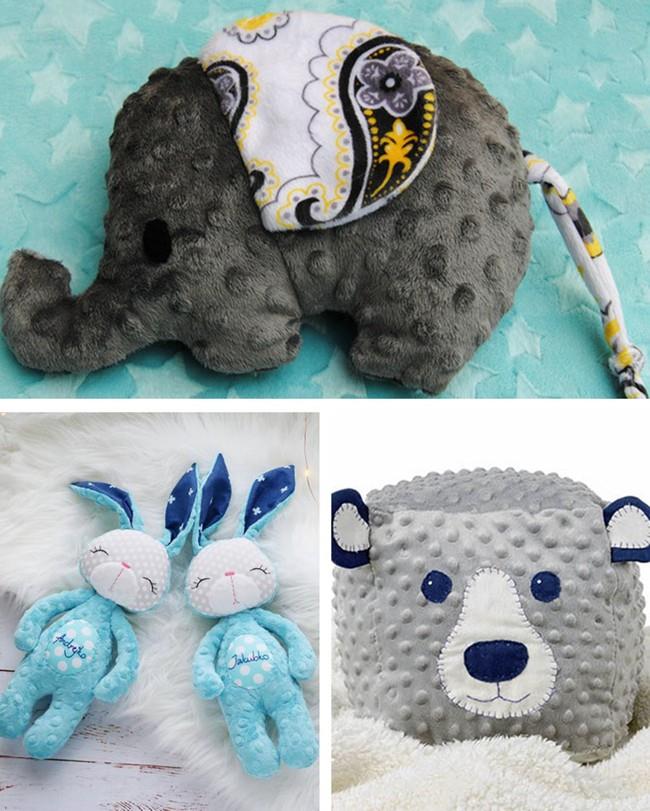 product-1-1 minky floral fabric 7