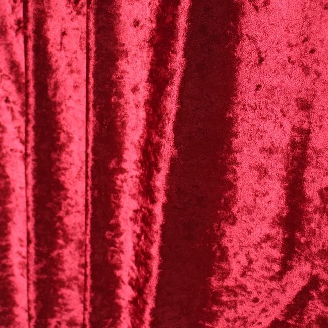product-1-1 burgundy crushed velvet fabric 3