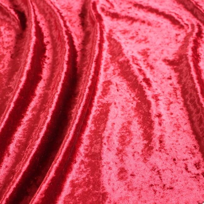product-1-1 burgundy crushed velvet fabric 5