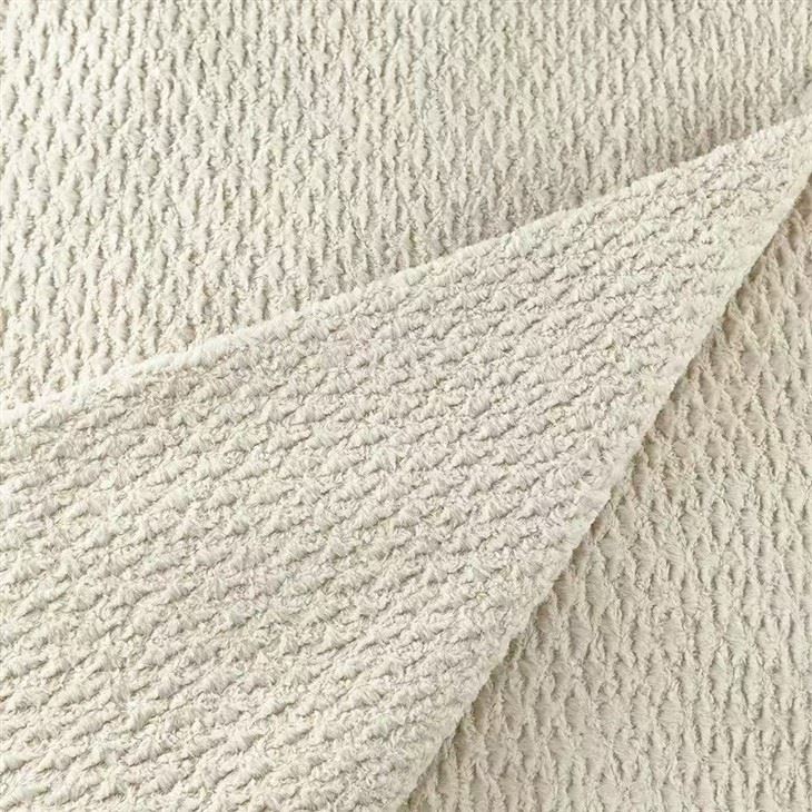 Brushed Embossed Sherpa Velvet Upholstery Fabric factory