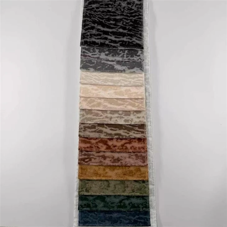 Knitted Jacquard Blur Chenille suppliers