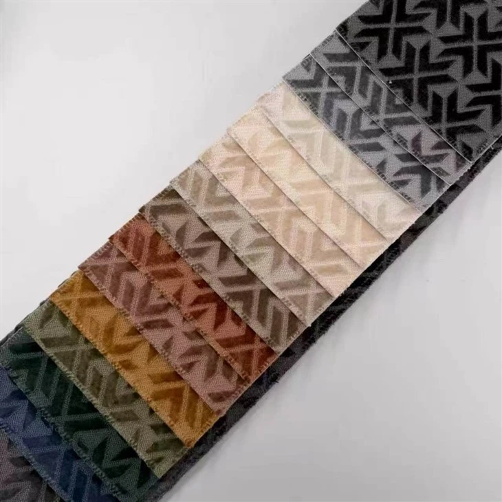Knitted Jacquard Geometric Chenille factory