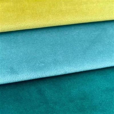 Warp Knitted Solid Color Dutch Velvet