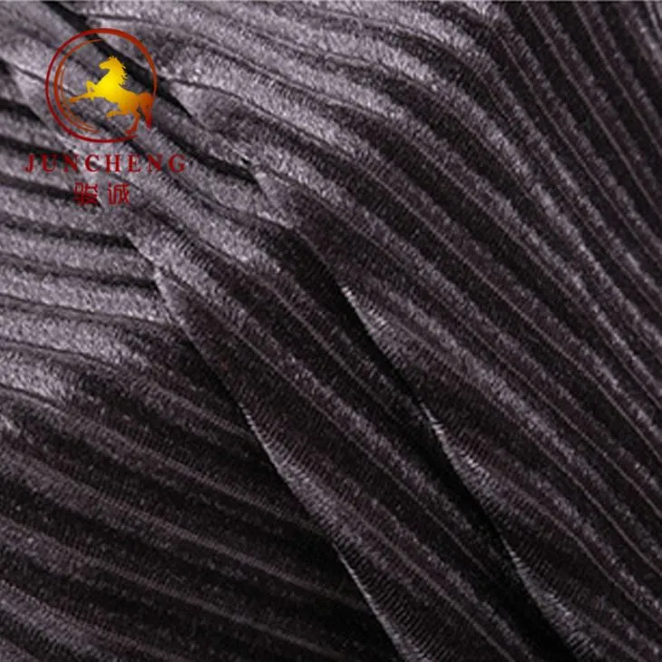 Stripe Velvet Fabric
